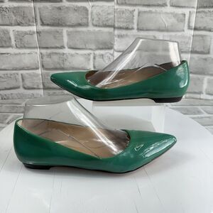 Banana Republic Whitney Women’s Size 7 Patent Leather Pointed Toe Flat Shoes